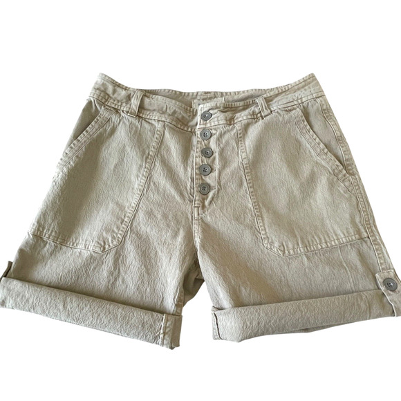 SUNDANCE Everyday Explorer Size 8 Tan Convertible 5-Button Fly Adjustable Shorts - Picture 7 of 7